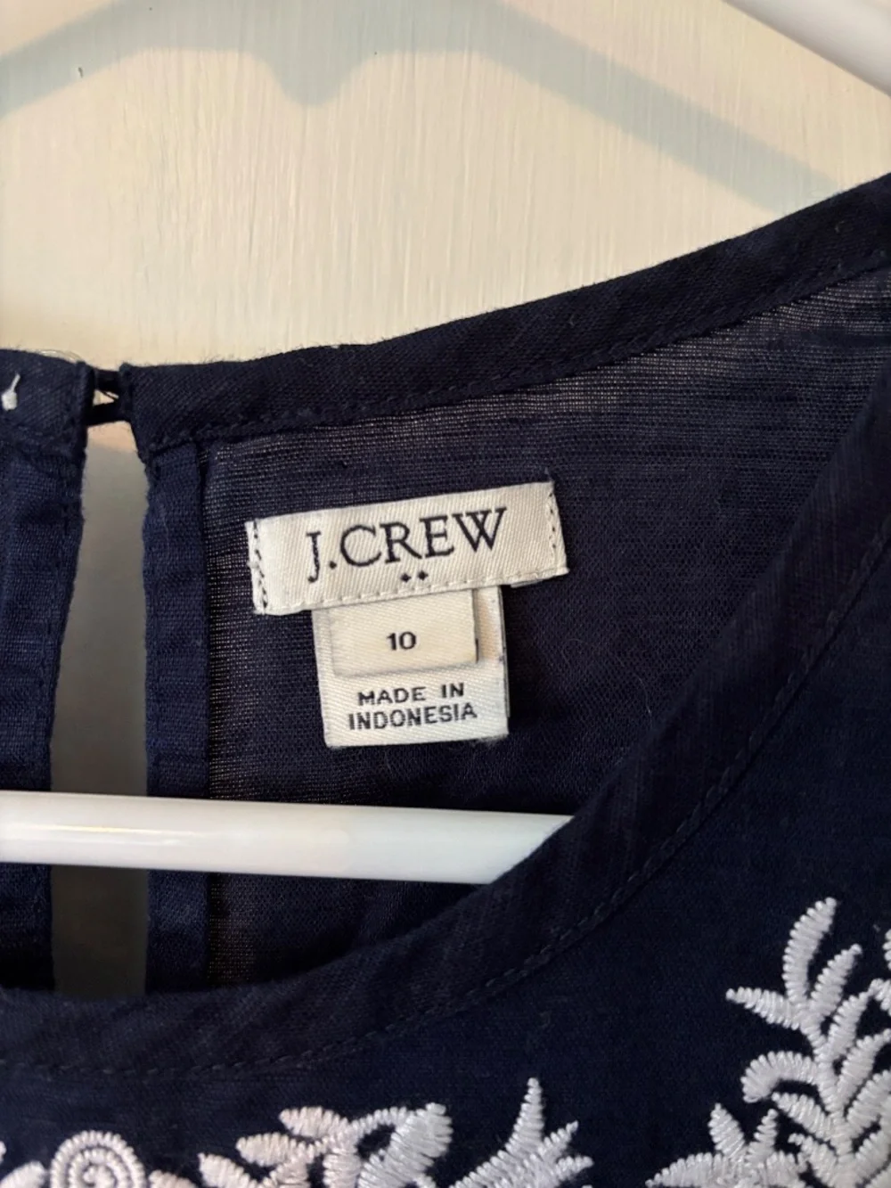 J. Crew linen blend